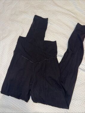 aerie black crossover leggings